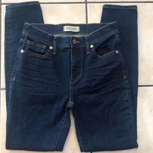 NWOT Madewell High Riser Skinny Jean Size 26